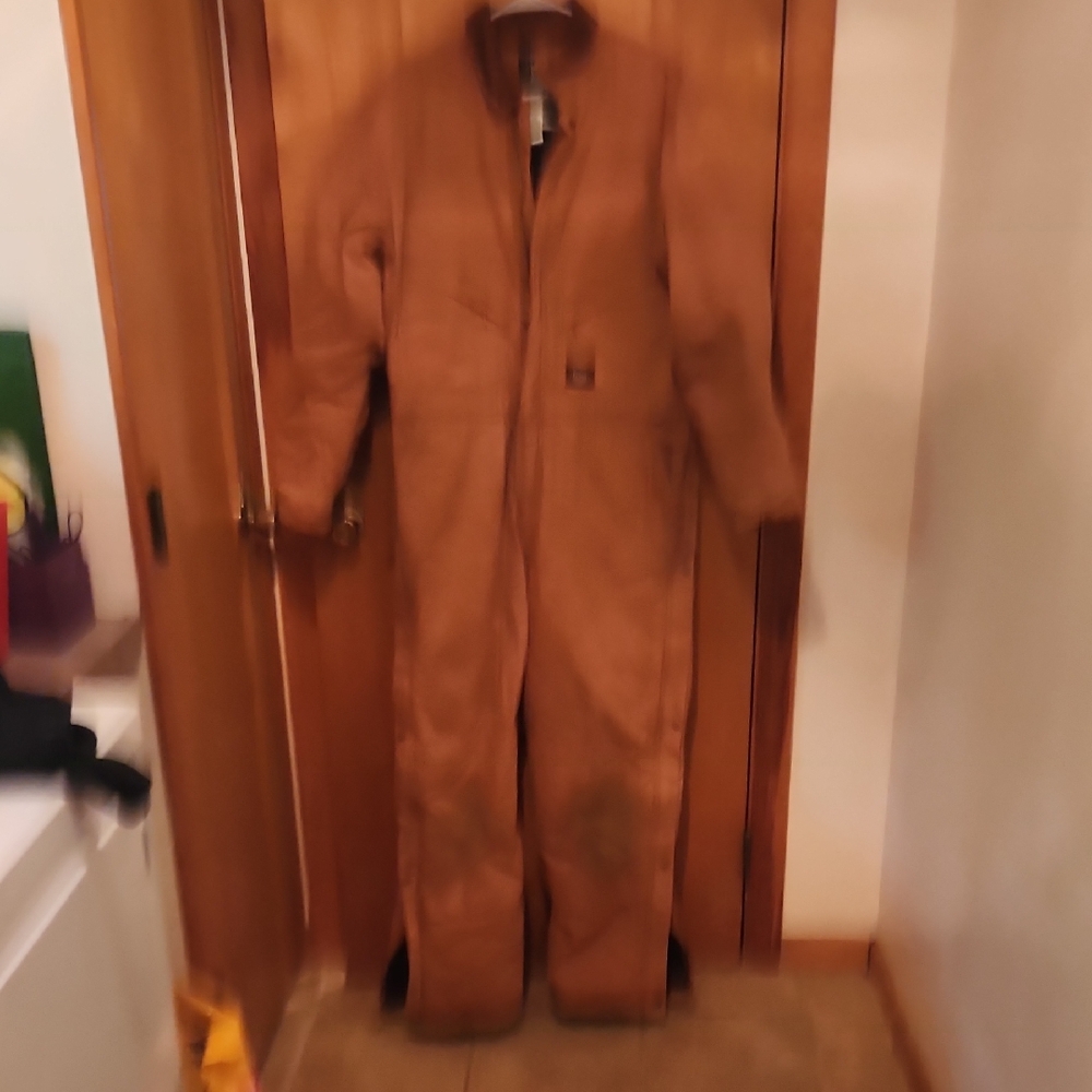 Walls Men's Brown Insulated Coverall